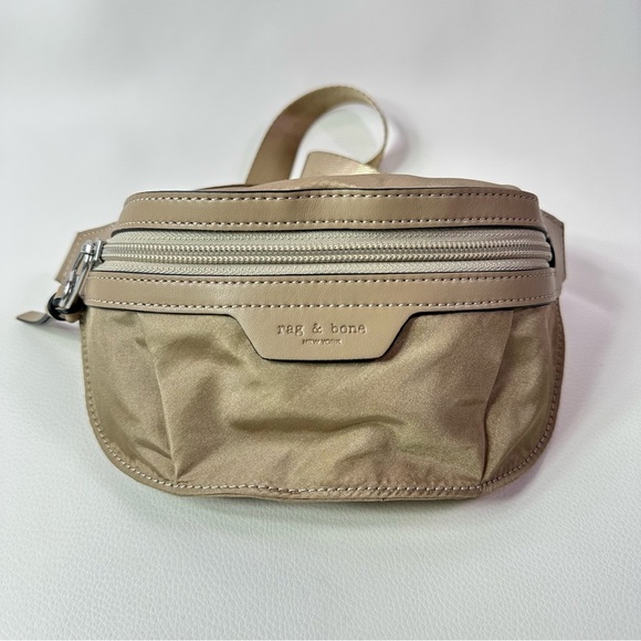 NEW RAG & BONE MINI COMMUTER FANNY PACK BAG LIGHT SAND - Picture 4 of 11